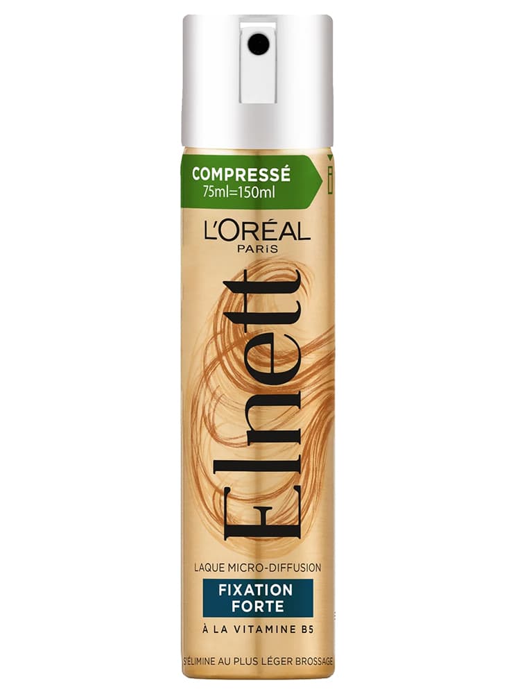 L'Oréal Paris Elnett Fixation Forte Laque Compressée 75 ml