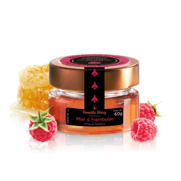 Miel & framboise 60g