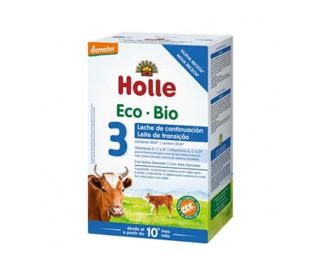Holle Lait Infantile 3 Continuation Eco 10M 600g