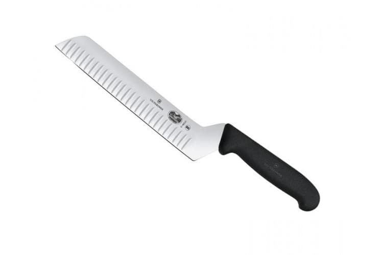 Couteau à beurre/fromage à pâte molle victorinox lame alvéolée 21cm